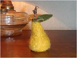 Pear Ornaments