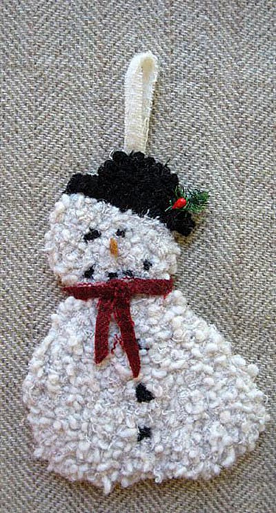 Snowman Ornament (approximately 7") $18.50