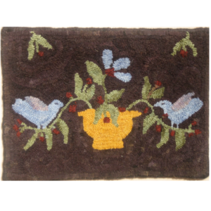 rug hooking bird designs