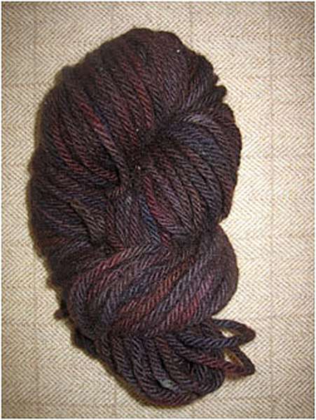 Cinnamon-Black Yarn — $18.00 per skein