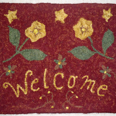Floral Welcome (Red)