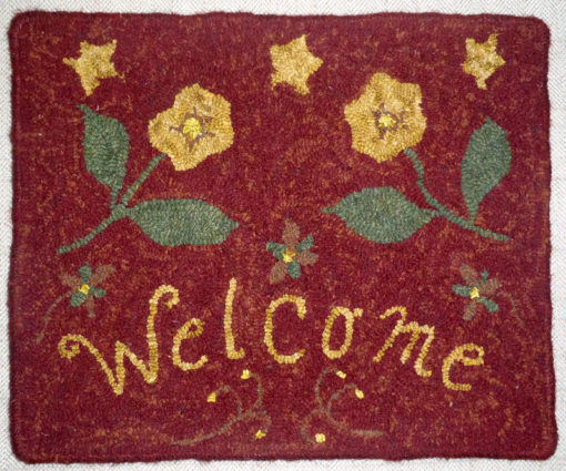 Floral Welcome (Red)