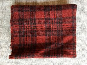 New England Red Textured Wool