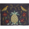 rug hooking, bird designs, floral designs, pineapples