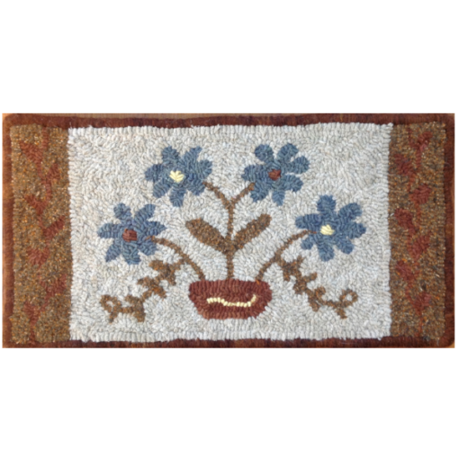 rug hooking designs, floral designs