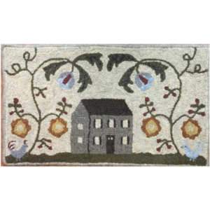 rug hooking, house designs, floral designs